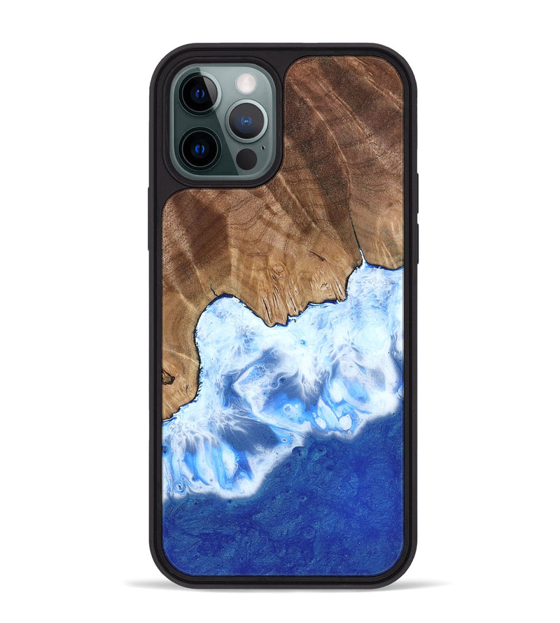 iPhone 12 Pro Max Wood Phone Case - Asaiah (Coastal, 799912)
