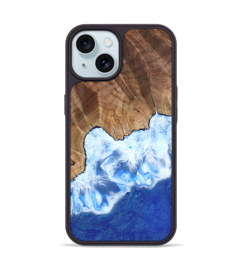 iPhone 15 Wood Phone Case - Asaiah (Coastal, 799912)