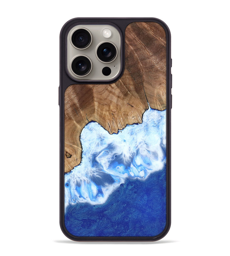 iPhone 15 Pro Max Wood Phone Case - Asaiah (Coastal, 799912)