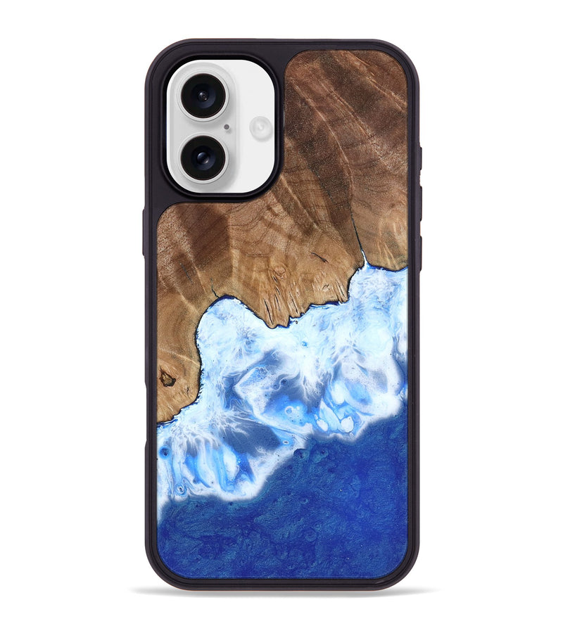 iPhone 16 Plus Wood Phone Case - Asaiah (Coastal, 799912)