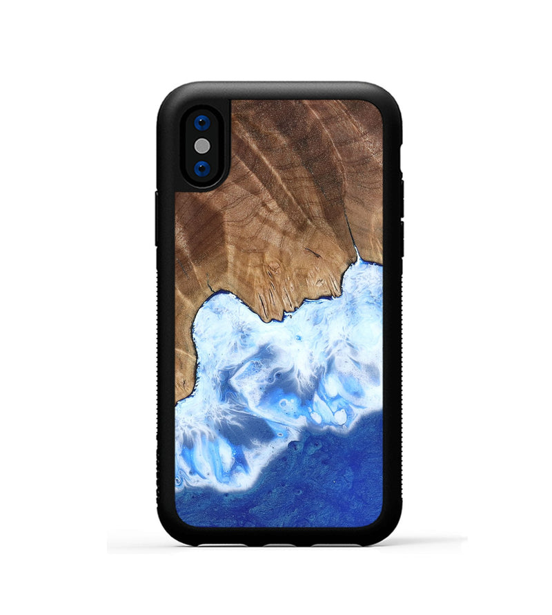 iPhone Xs Wood Phone Case - Asaiah (Coastal, 799912)