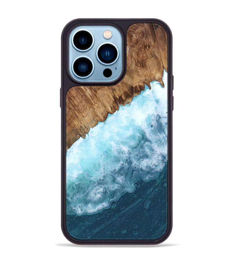 iPhone 14 Pro Max Wood Phone Case - Shayna (Coastal, 799913)