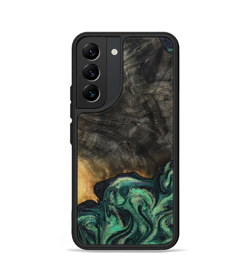 Galaxy S22 Wood Phone Case - Eldon (Green, 799916)