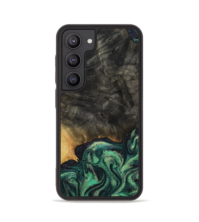 Galaxy S23 Wood Phone Case - Eldon (Green, 799916)