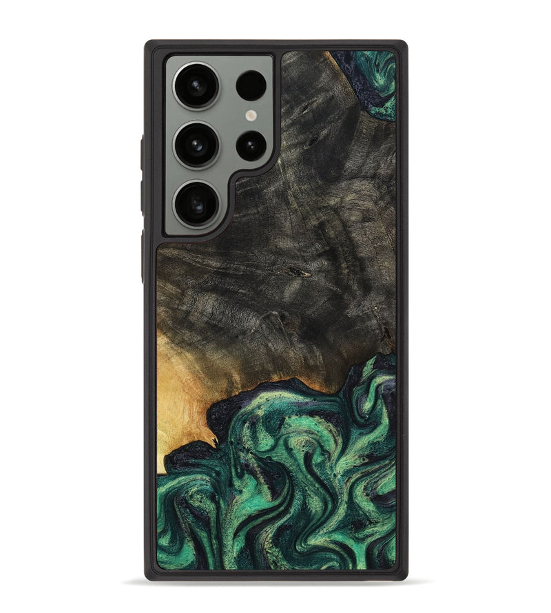 Galaxy S23 Ultra Wood Phone Case - Eldon (Green, 799916)
