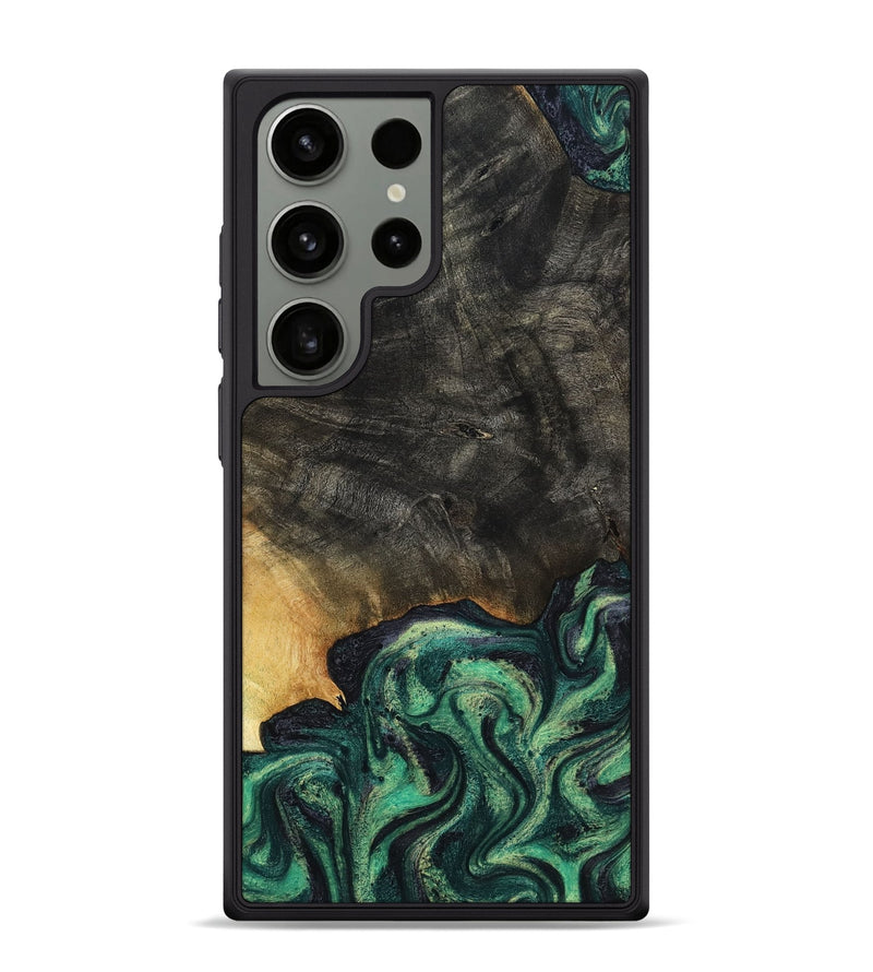 Galaxy S24 Ultra Wood Phone Case - Eldon (Green, 799916)