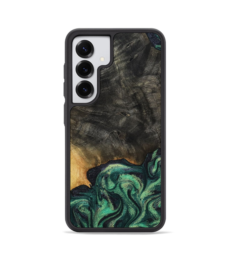 Galaxy S25 Wood Phone Case - Eldon (Green, 799916)