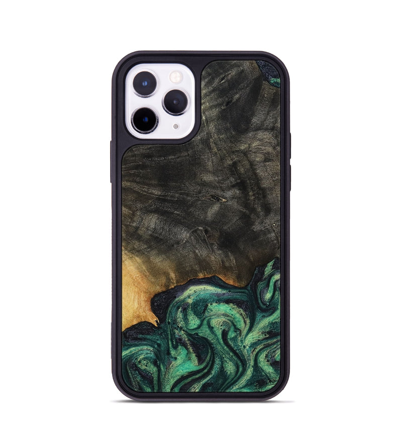 iPhone 11 Pro Wood Phone Case - Eldon (Green, 799916)