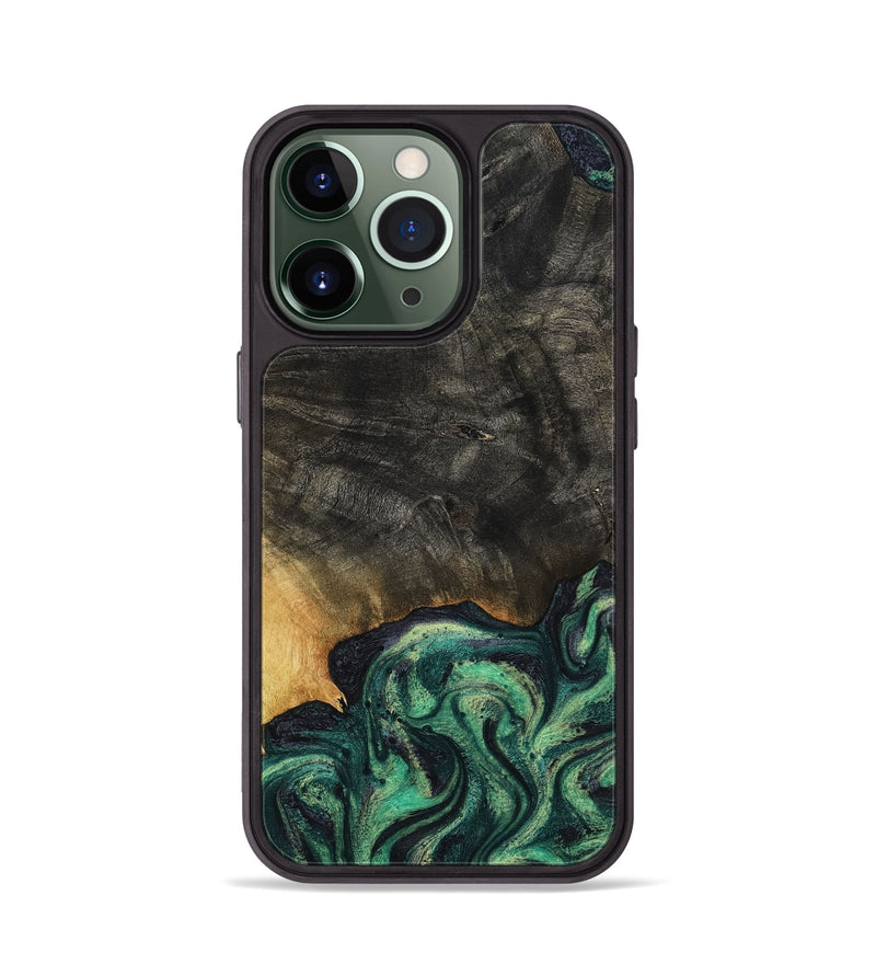 iPhone 13 Pro Wood Phone Case - Eldon (Green, 799916)