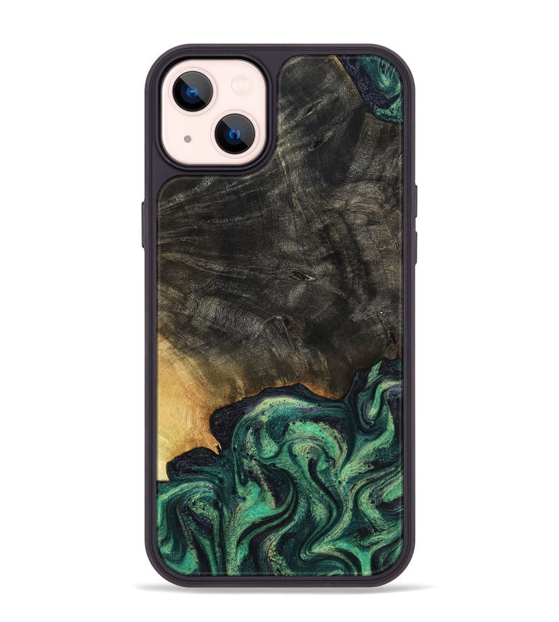 iPhone 14 Plus Wood Phone Case - Eldon (Green, 799916)
