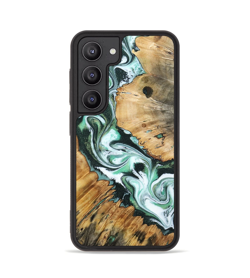 Galaxy S23 Wood Phone Case - Kenai (Green, 799918)