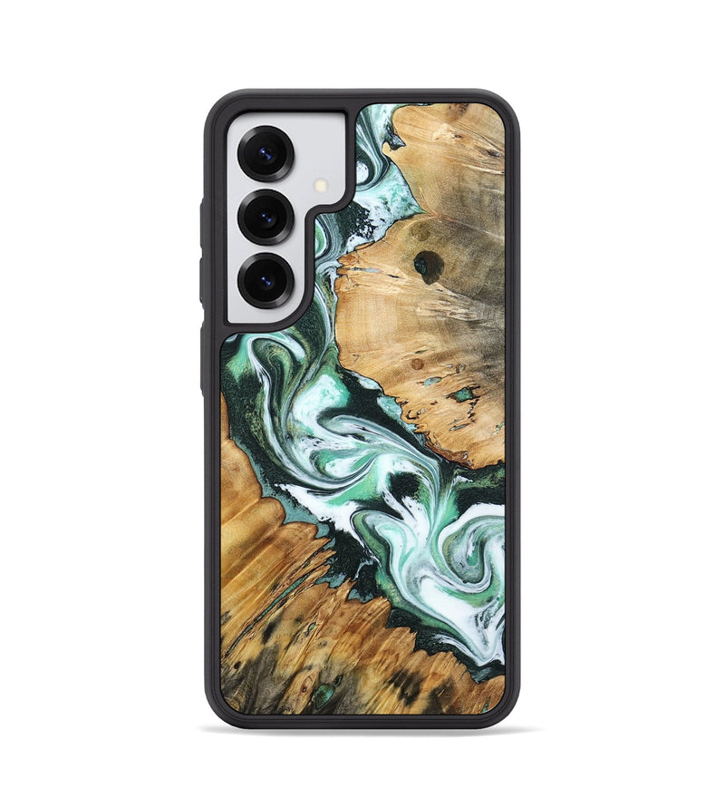 Galaxy S25 Wood Phone Case - Kenai (Green, 799918)