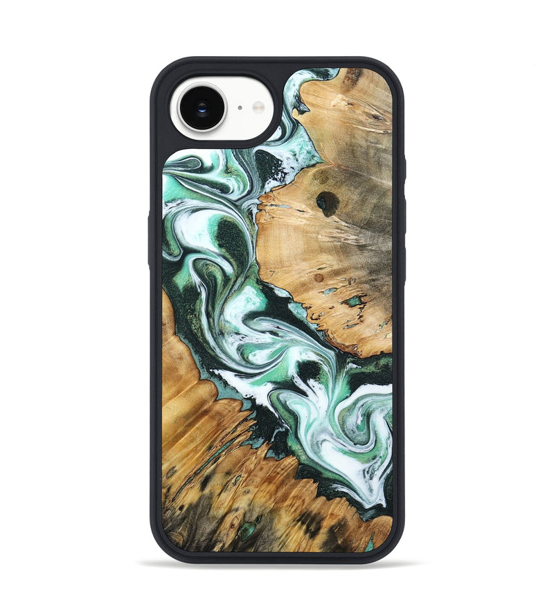 iPhone 16e Wood Phone Case - Kenai (Green, 799918)