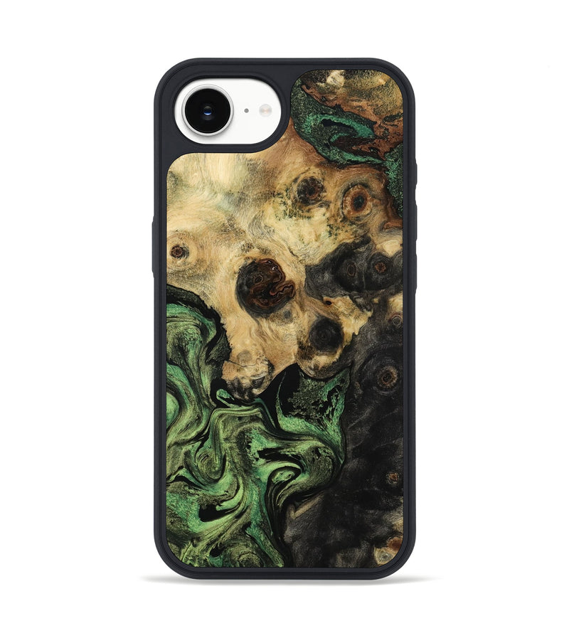 iPhone 16e Wood Phone Case - Aliya (Green, 799919)