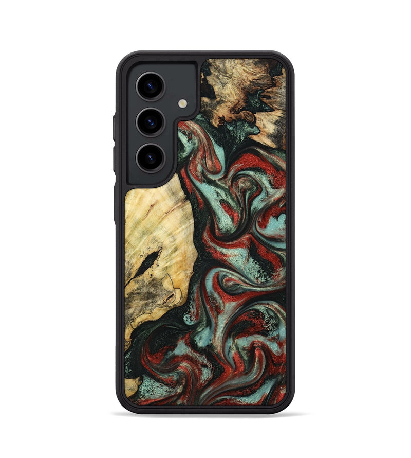 Galaxy S24 Wood Phone Case - Samira (Green, 799920)