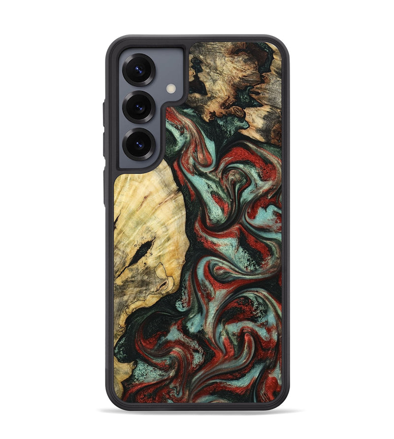 Galaxy S25 Plus Wood Phone Case - Samira (Green, 799920)