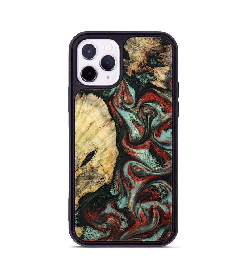 iPhone 11 Pro Wood Phone Case - Samira (Green, 799920)