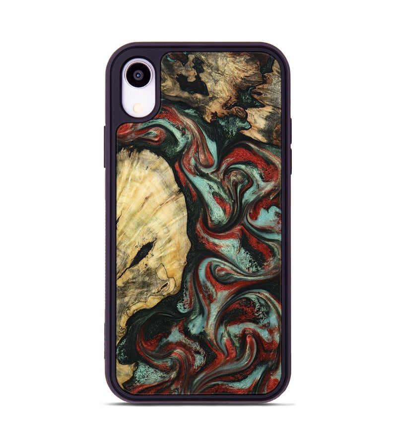 iPhone Xr Wood Phone Case - Samira (Green, 799920)