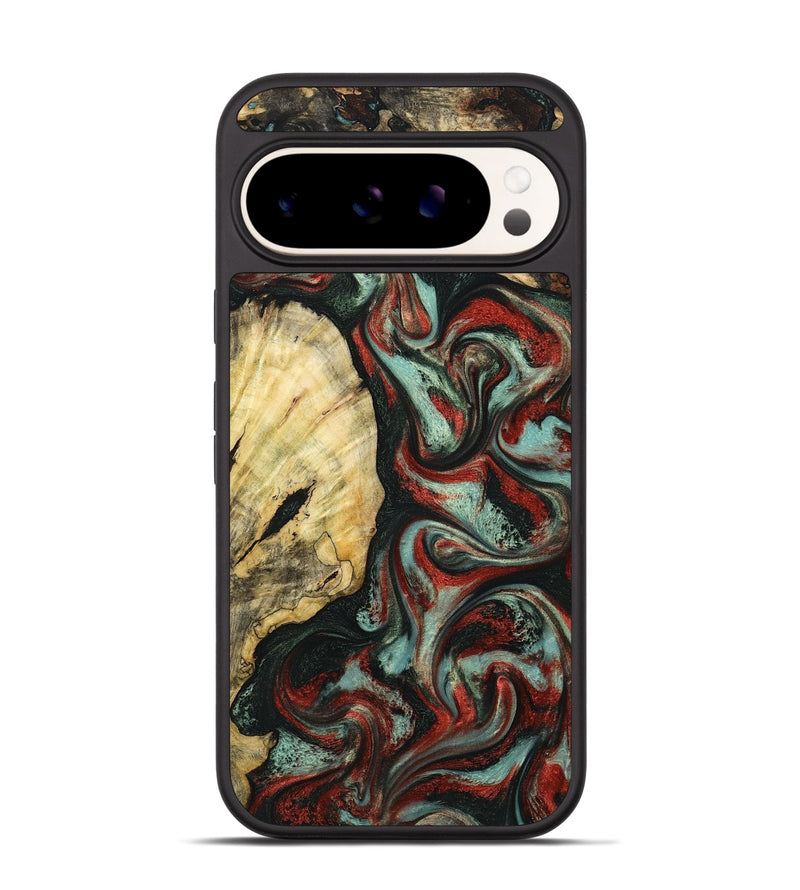 Pixel 9 Wood Phone Case - Samira (Green, 799920)