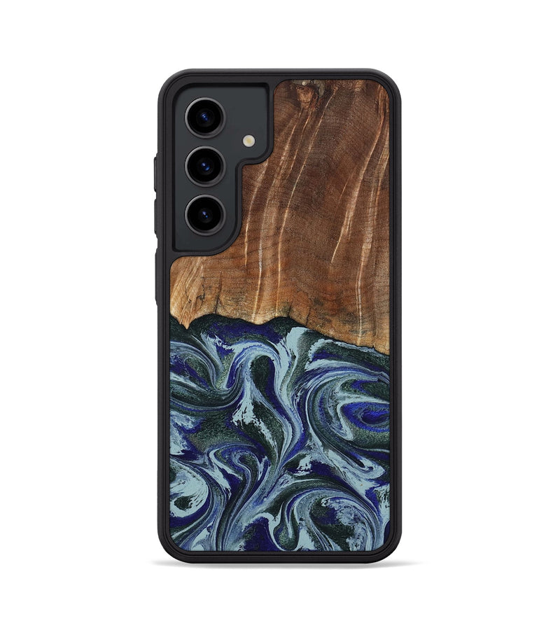 Galaxy S24 Wood Phone Case - Shellie (Green, 799921)