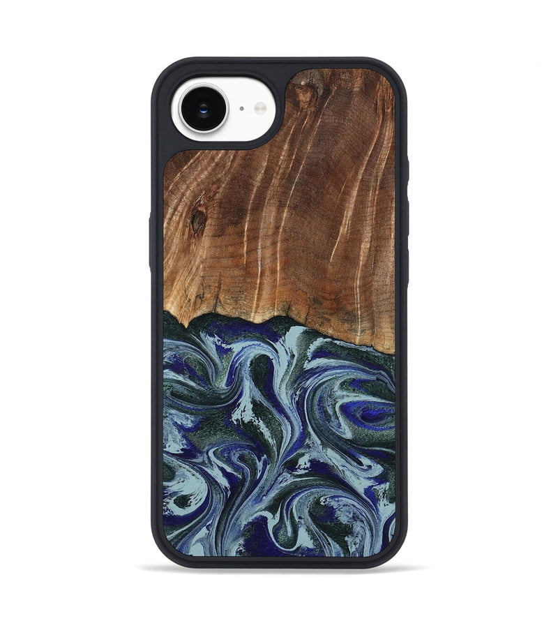 iPhone 16e Wood Phone Case - Shellie (Green, 799921)