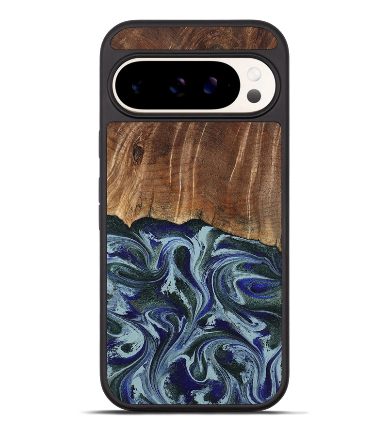 Pixel 9 Pro XL Wood Phone Case - Shellie (Green, 799921)