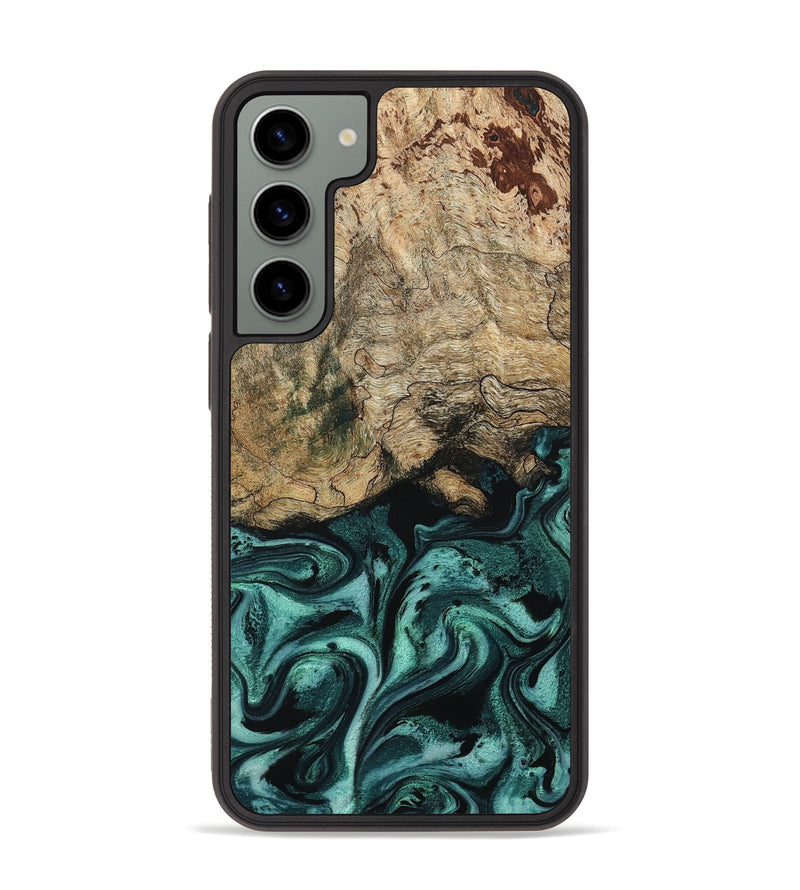 Galaxy S23 Plus Wood Phone Case - Chantel (Green, 799923)