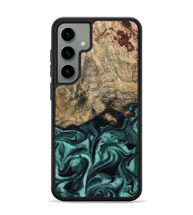 Galaxy S24 Plus Wood Phone Case - Chantel (Green, 799923)
