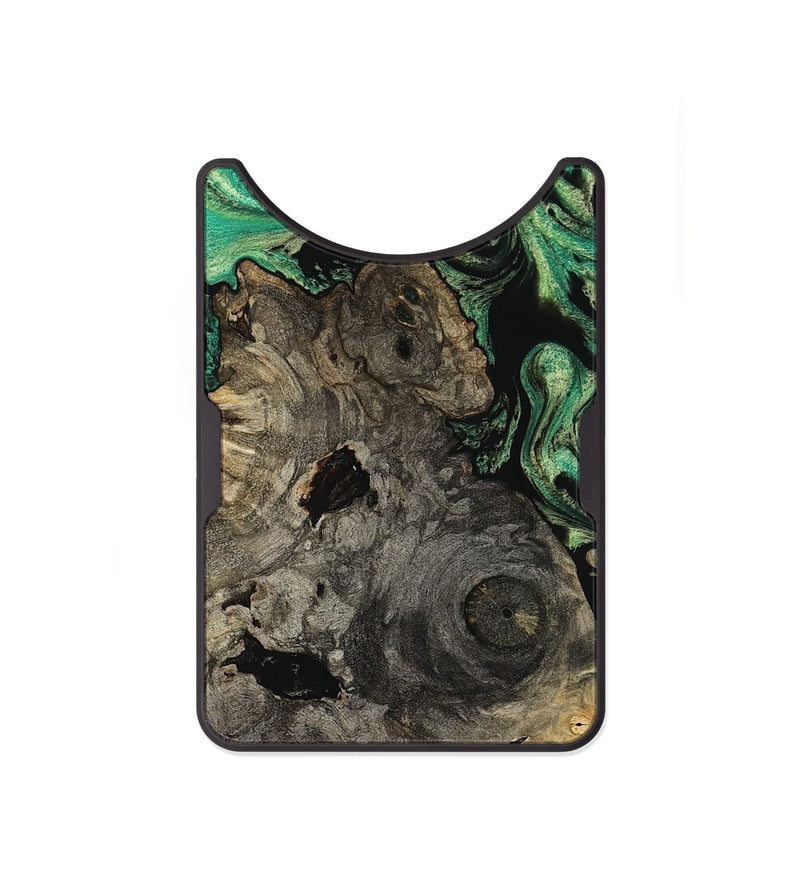 Alloy Wood Wallet - Mellisa (Green, 799924)