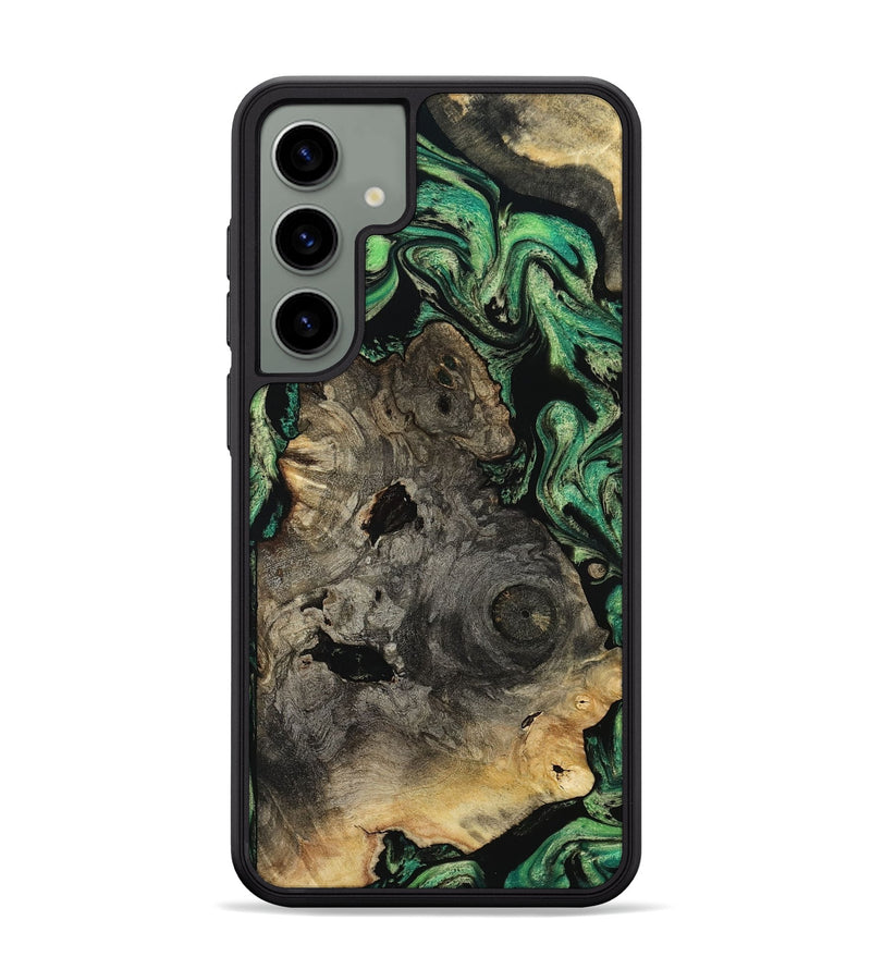 Galaxy S24 Plus Wood Phone Case - Mellisa (Green, 799924)