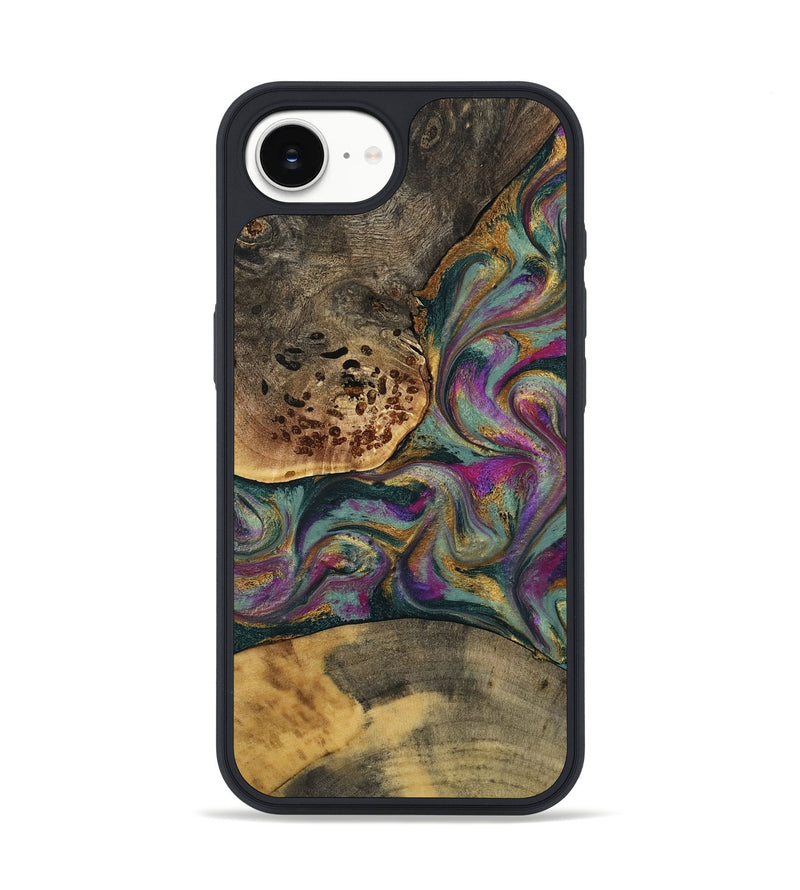 iPhone 16e Wood Phone Case - Linnie (Green, 799928)