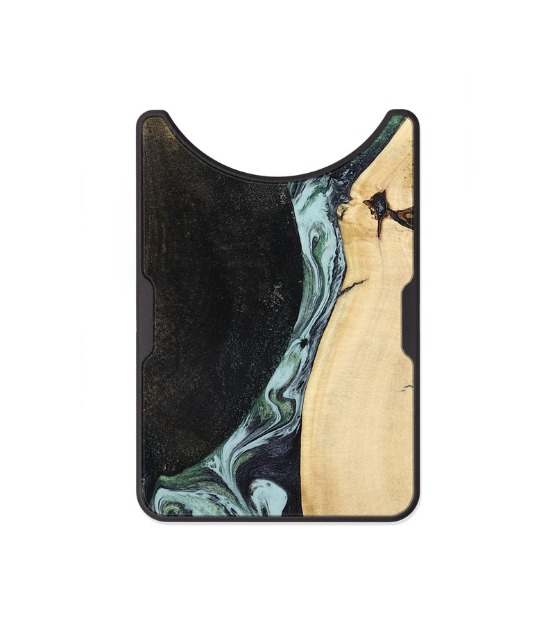 Alloy Wood Wallet - Rose (Green, 799929)