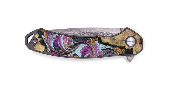 EDC Wood Pocket Knife - Zion (Green, 799930)