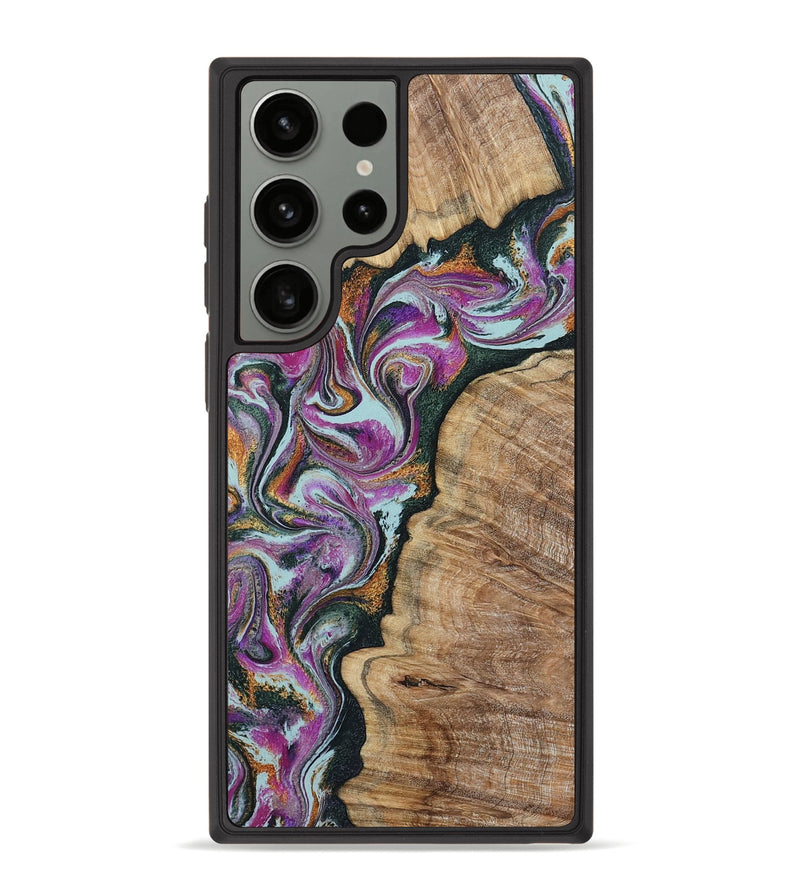 Galaxy S23 Ultra Wood Phone Case - Zion (Green, 799930)