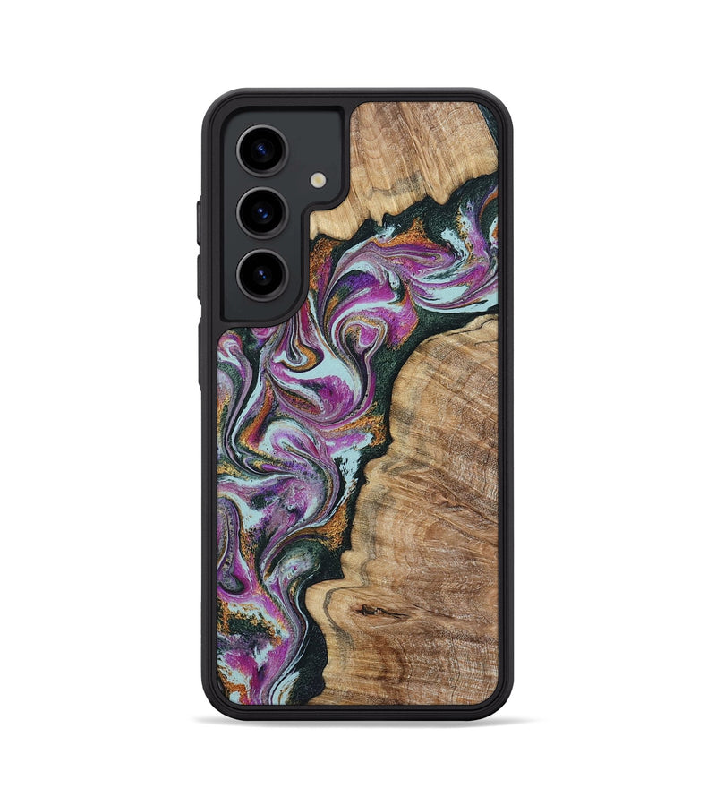 Galaxy S24 Wood Phone Case - Zion (Green, 799930)