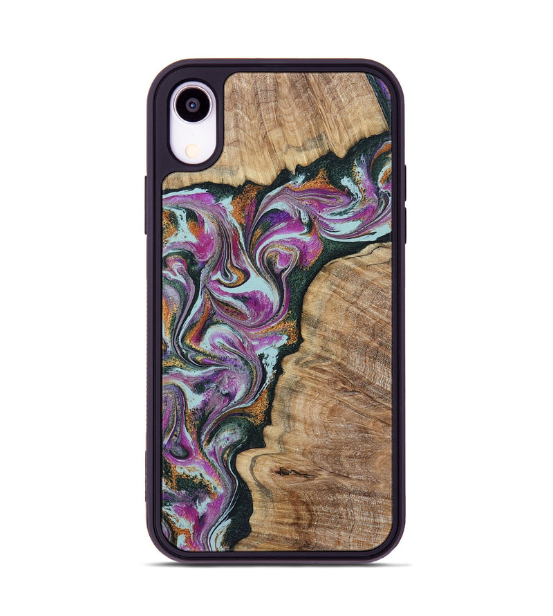 iPhone Xr Wood Phone Case - Zion (Green, 799930)