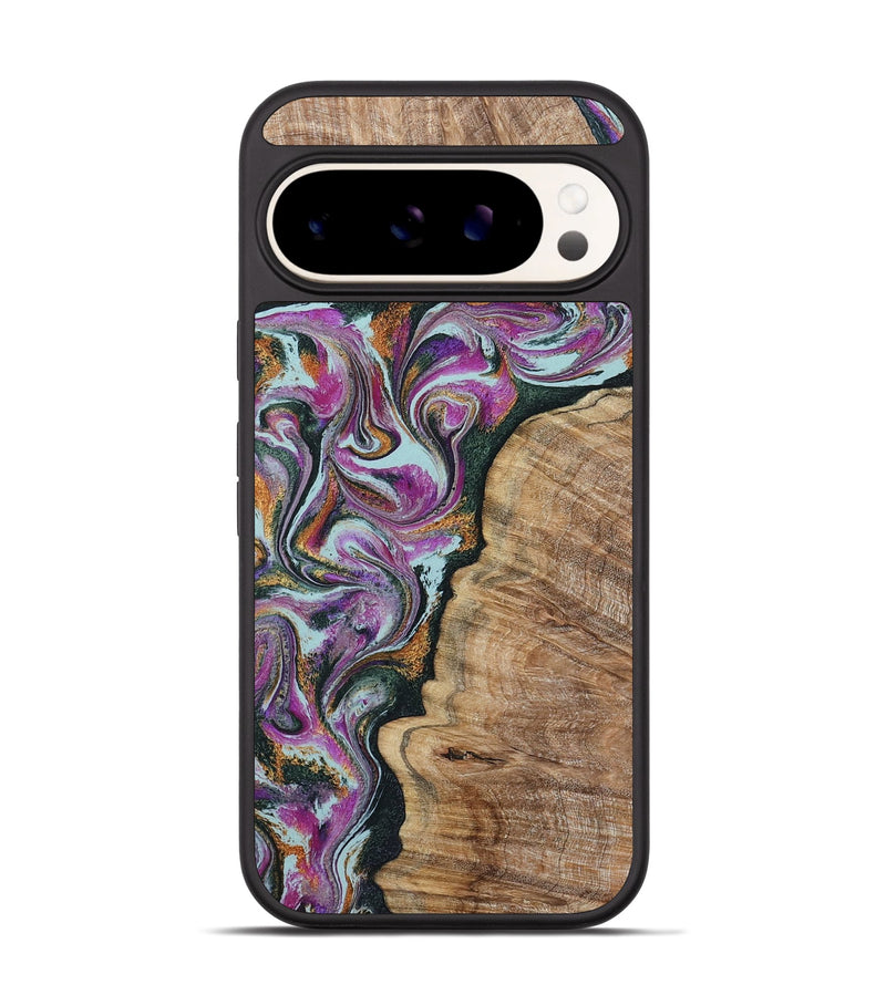 Pixel 9 Wood Phone Case - Zion (Green, 799930)