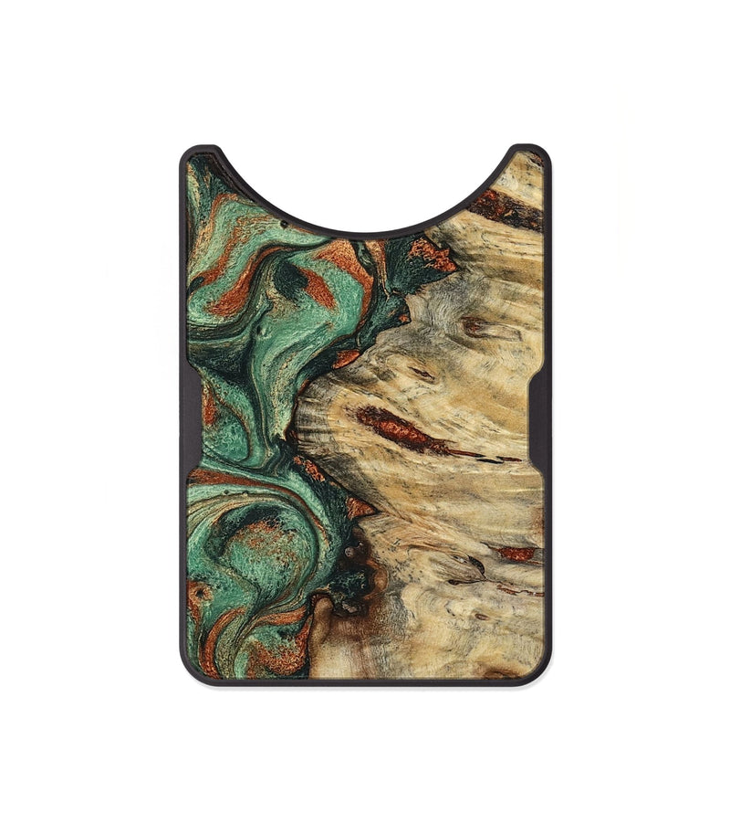 Alloy Wood Wallet - Mavis (Green, 799931)