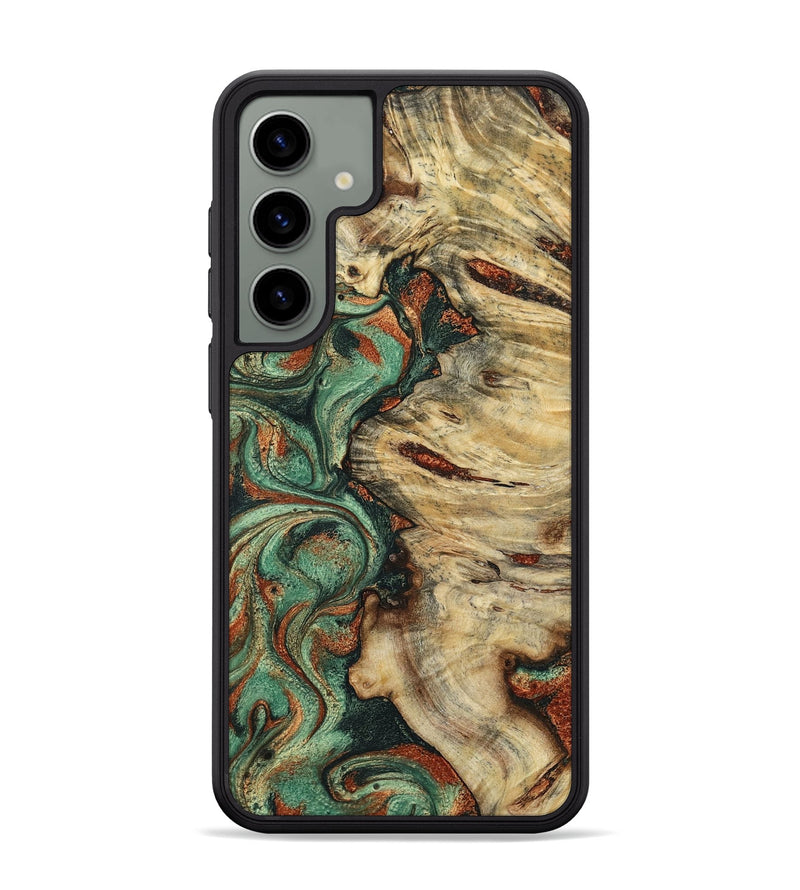 Galaxy S24 Plus Wood Phone Case - Mavis (Green, 799931)