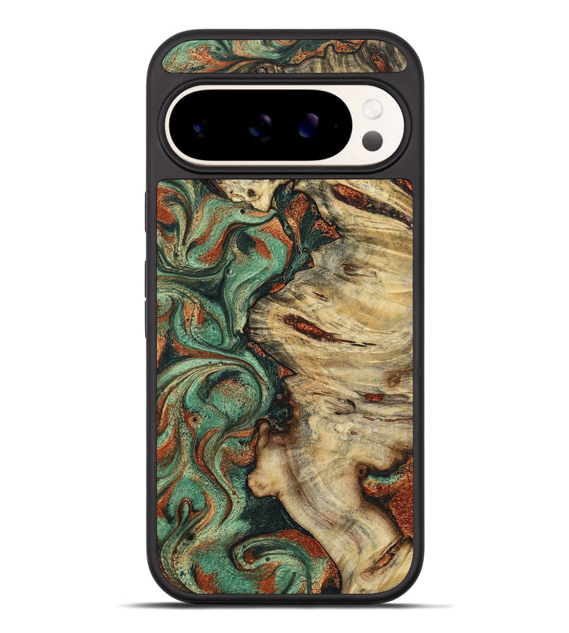 Pixel 9 Pro XL Wood Phone Case - Mavis (Green, 799931)