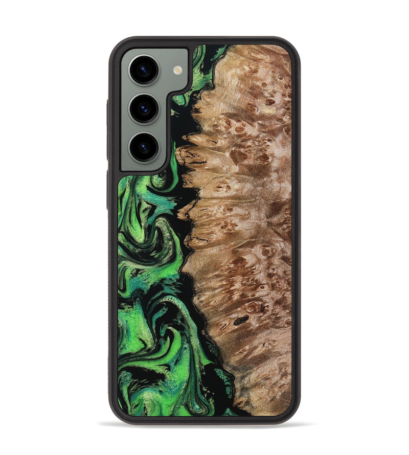 Galaxy S23 Plus Wood Phone Case - Anton (Green, 799932)