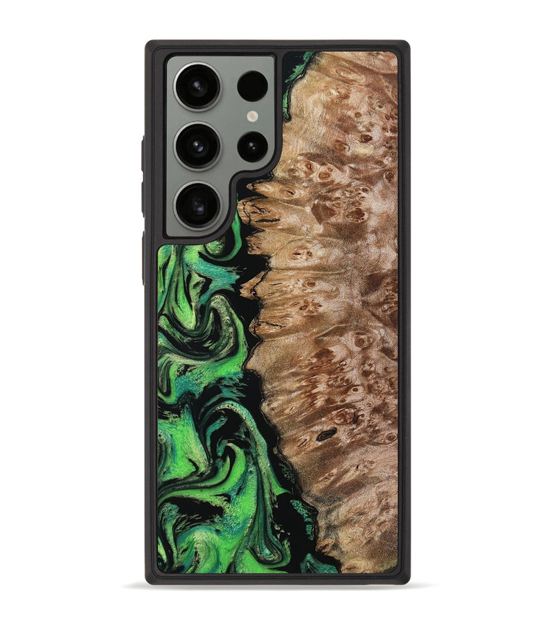 Galaxy S23 Ultra Wood Phone Case - Anton (Green, 799932)