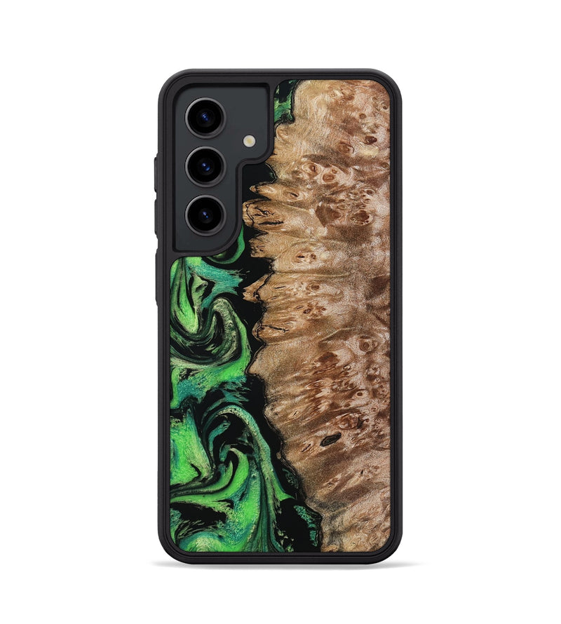 Galaxy S24 Wood Phone Case - Anton (Green, 799932)