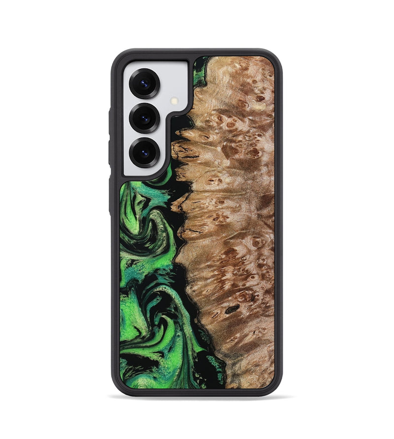 Galaxy S25 Wood Phone Case - Anton (Green, 799932)
