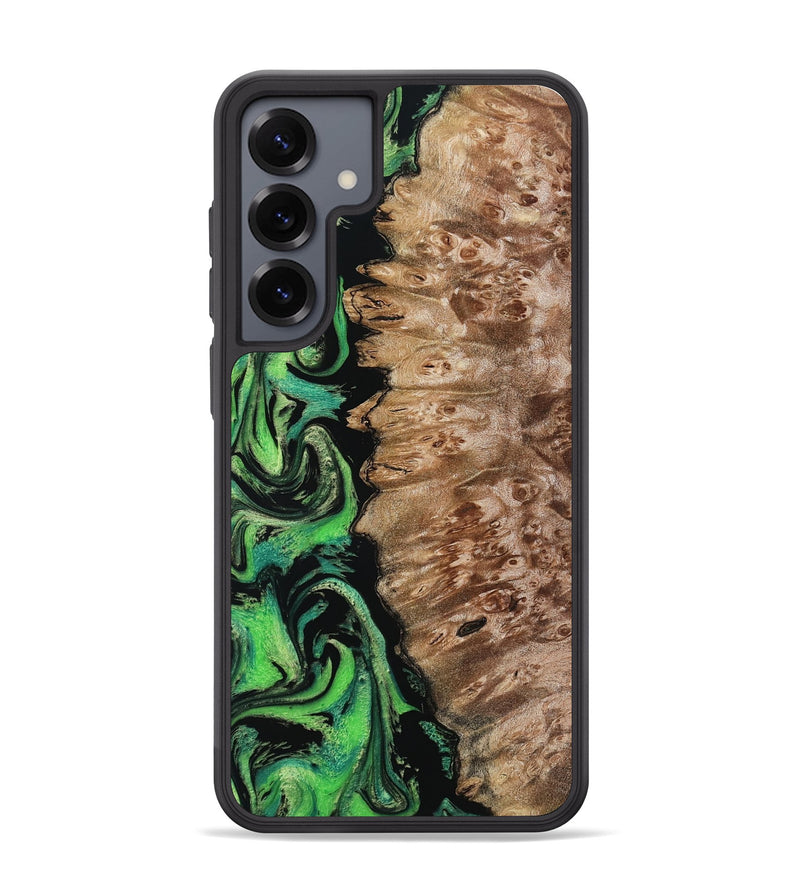 Galaxy S25 Plus Wood Phone Case - Anton (Green, 799932)