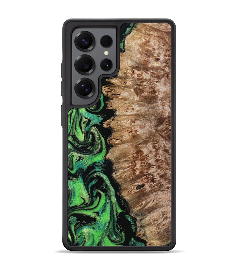 Galaxy S25 Ultra Wood Phone Case - Anton (Green, 799932)