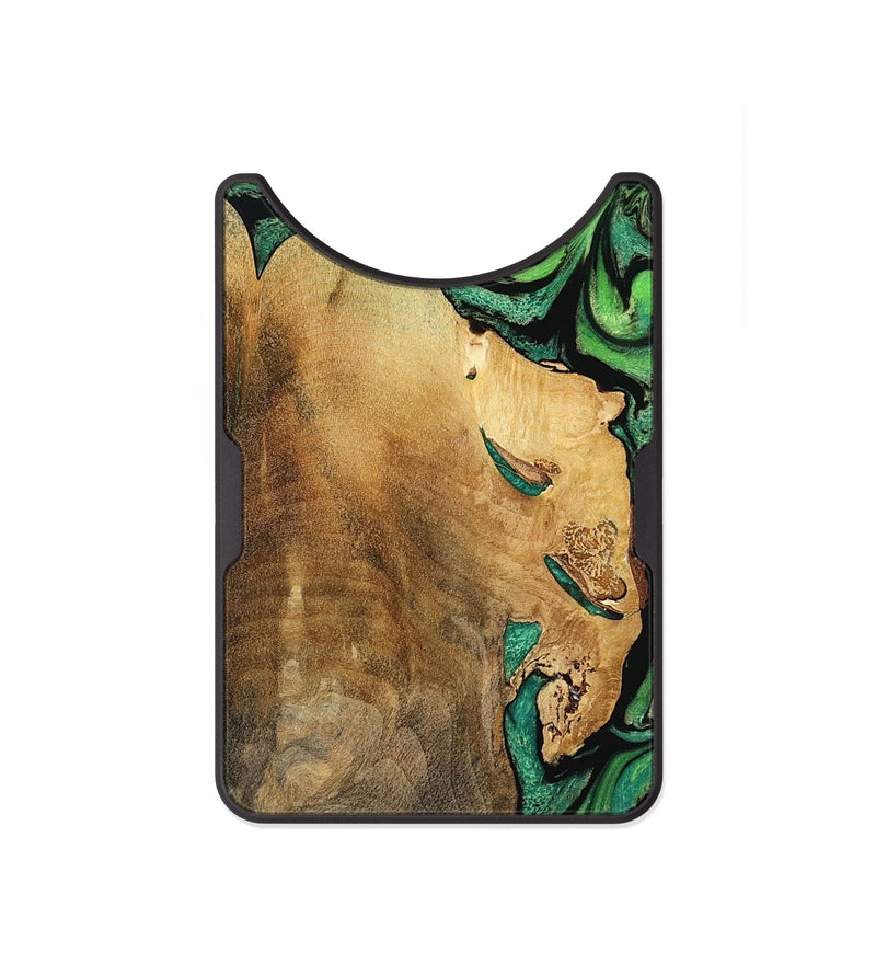 Alloy Wood Wallet - Latrice (Green, 799934)