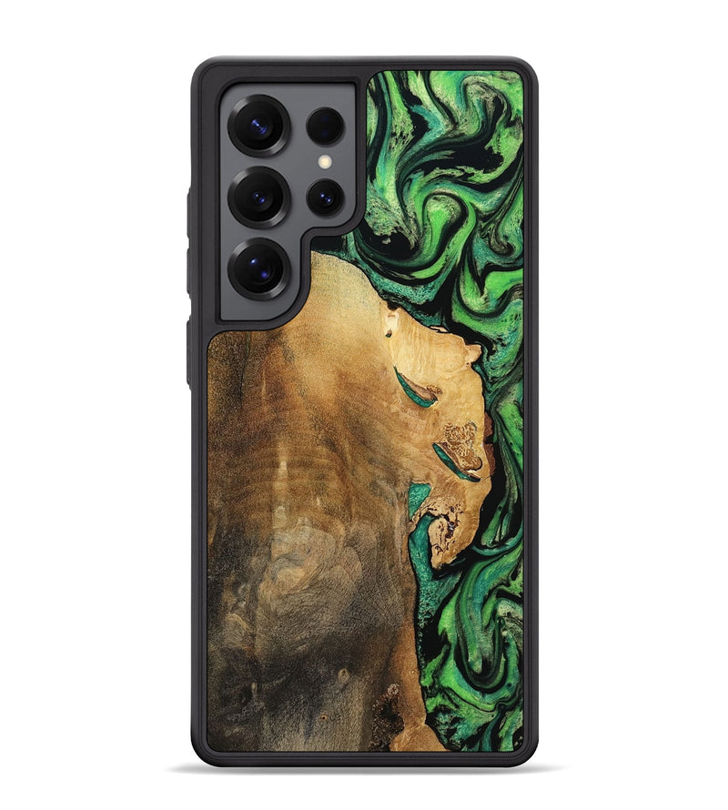 Galaxy S25 Ultra Wood Phone Case - Latrice (Green, 799934)