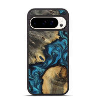 Pixel 9 Wood Phone Case - Abril (Blue, 799935)
