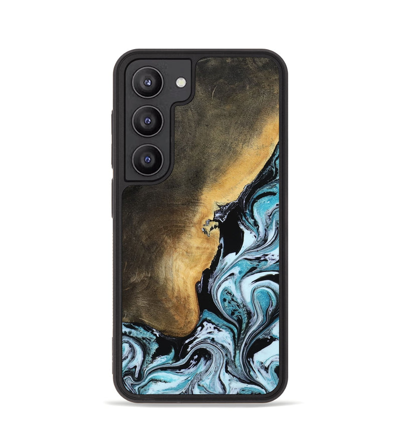 Galaxy S23 Wood Phone Case - Manila (Blue, 799937)